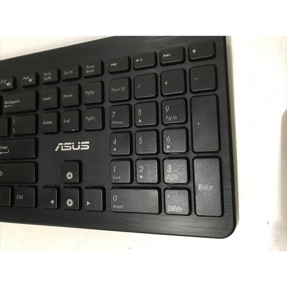 Genuine Asus AK1L Wireless Keyboard Only NO Receiver! Used ~Ships Same Day~ - Picture 2 of 12